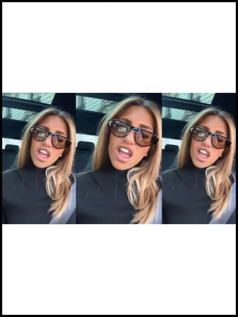 Trendy Retro Cat Eye Sunglasses UV400 Protection Lightweight Oval Narrow Frame